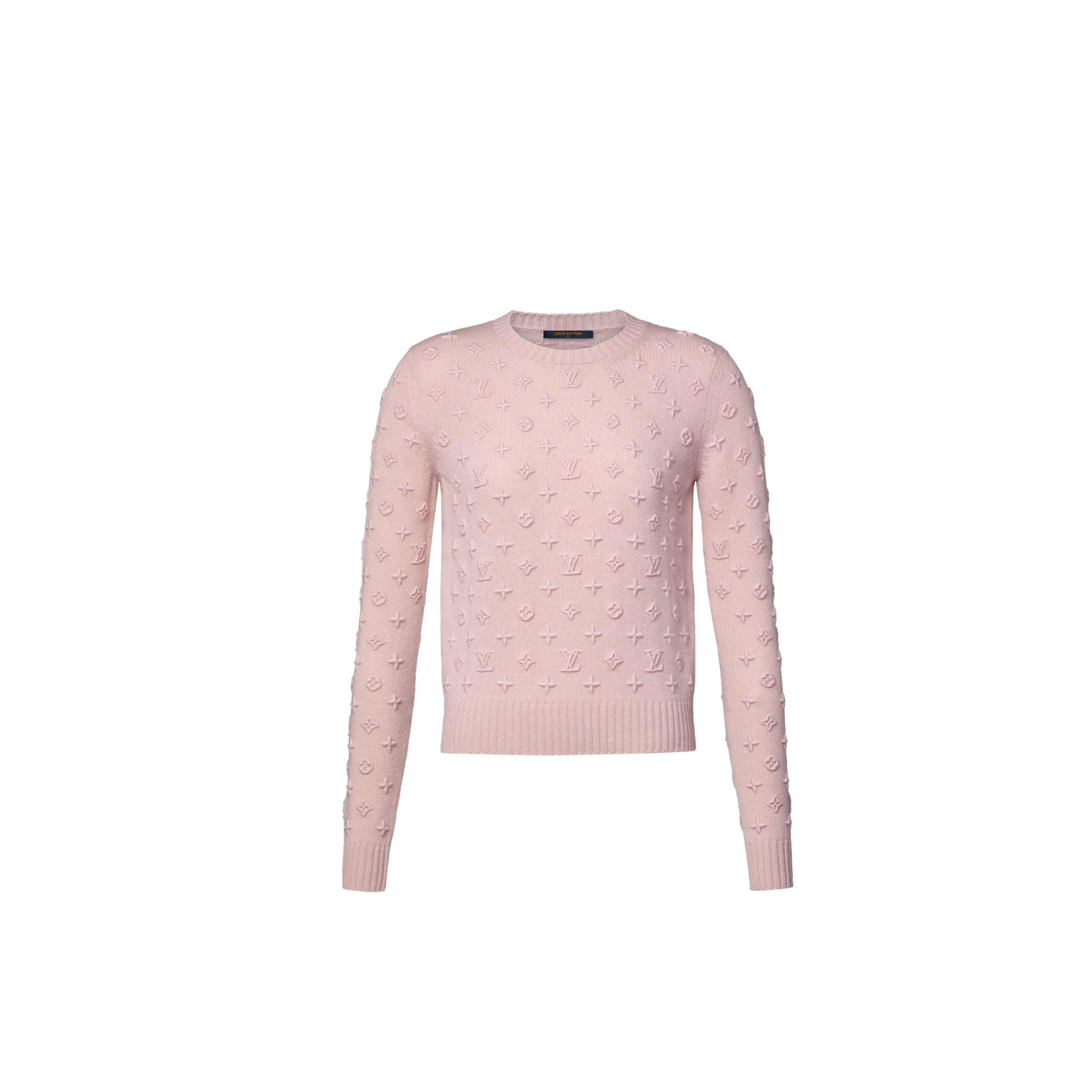 LOUIS VUITTON 3D MONOGRAM PATTERN PULLOVER 1AKESG
